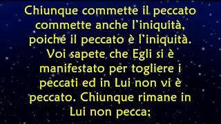 PRIMA LETTERA DI GIOVANNI APOSTOLO