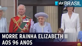 Morre rainha Elizabeth II aos 96 anos | SBT Brasil (08/09/22)
