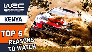 Top 5 Reasons to Watch WRC Safari Rally Kenya 2022
