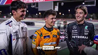 "It's going to be a really tight season!" 👀 | Albon, Norris and Russell preview F1 2024