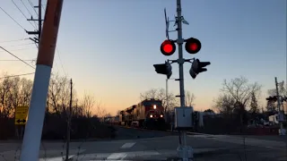 CN L508 with a CN 100 year anniversary unit leading