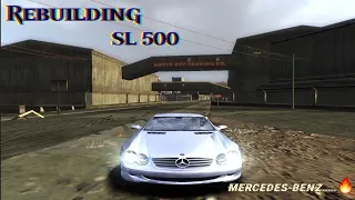 Rebuilding 'Mercedes-Benz SL 500' || +Pursuit Evasion || Need For Speed Most Wanted || NFSMWBE