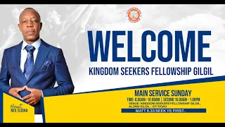 SUNDAY MAIN SERVICE || REV. ELISHA ||12TH MAY 2024