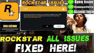 🔧🔧 Rockstar Games Launcher / Social Club [UPDATE ERROR FIX] WORKS!🔧🔧