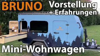 Mini-Wohnwagen BRUNO von KUCKOO | Vorstellung und Erfahrungen nach einer Saison am Dacia DOKKER