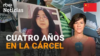 CHINA: Libera BAJO VIGILANCIA a la PERIODISTA encerrada por INFORMAR sobre el COVID-19 | RTVE