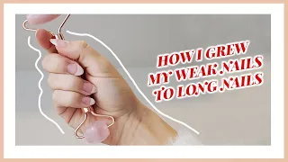 HOW I GREW LONGER NAILS! no BS, what I did over 6 months!