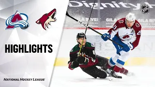 Avalanche @ Coyotes 2/26/21 | NHL Highlights