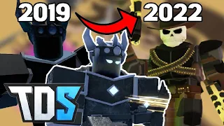 Evolution of Badlands BOSSFIGHTS… (2019-2022) | TDS Roblox