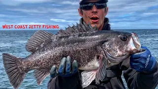 EXTREME Jetty Fishing ACTION! | I Will NEVER Experience A Day Of Jetty Fishing Like This Again!