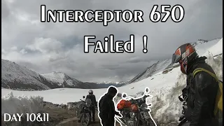 Day 10&11: RE Interceptor 650 Failed in High Altitude | How Royal Enfield Fixed Problem | Tamil vlog