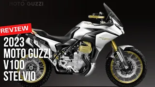 BETTER THAN AFRICA TWIN, 2023 NEW MOTO GUZZI V 100 STELVIO IS BACK