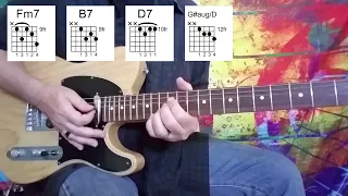 WAH-WAH GUITAR LESSON - How To Play WAH-WAH By George Harrison