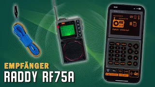 Raddy RF75A 🌍 Mini Weltempfänger mit toller App