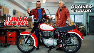 Junak M10 zbudowany w 18 dni!!! Poruszająca historia motocykla stworzonego na ratunek dla Jurka