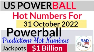 Powerball Hot Numbers For 31 October 2022 | US POWERBALL NEXT DRAW 31-10-2022