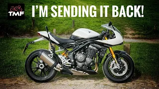 Triumph Speed Triple 1200RR Final Ride Review