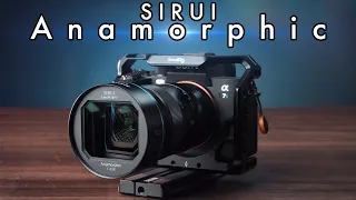 NEW 24mm Sirui Anamorphic Lens With Sony A7SIII