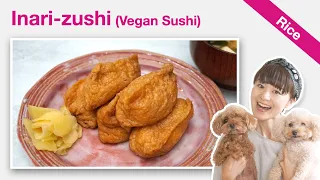 How To Make Inarizushi/Inari Sushi (Recipe) | Vegan Miso Soup | YUCa’s Japanese Cooking