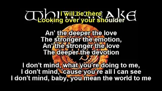 Whitesnake - The Deeper The Love (Karaoke)