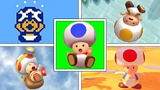 EVOLUTION OF TOAD DEATHS & GAME OVER SCREENS (1988-2017) NES, SNES, GBA, Wii, Wii U, Switch