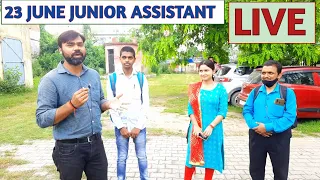 23 June 2021 || LIVE FROM ALIGANJ CENTER LUCKNOW || UPSSSC JUNIOR ASSISTANT TYPING REVIEW TODAY