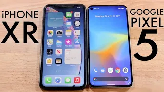 Google Pixel 5 Vs iPhone XR! (Comparison) (Review)