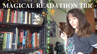 Exploring My Shelves + Picking My #MagicalReadathon TBR