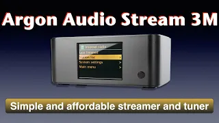 Argon Audio Stream 3M, streamer with DAB+ and FM