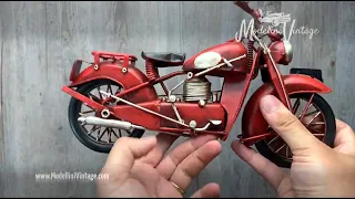 Modellino Motocicletta d'epoca da collezione