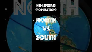 Northern hemisphere vs Southern hemisphere #shorts