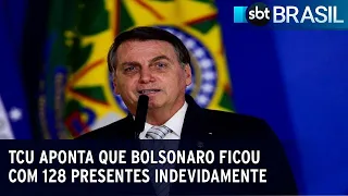 Auditoria do TCU aponta que Bolsonaro ficou com 128 presentes indevidamente | SBT Brasil (08/09/23)