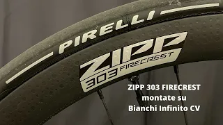 Zipp 303 Firecrest, unboxing and editing on Bianchi Infinito CV