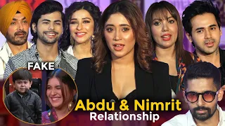 Nimrit Kaur & Abdu Rozik Relationship | BB 16 | Siddharth Nigam,Shivangi Joshi,Munmun Dutta,Ayesha