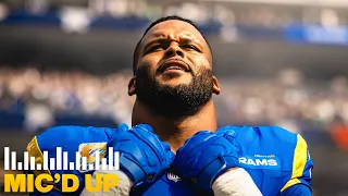 “Keep Flying Around!!” | Aaron Donald Mic’d Up Against The Steelers