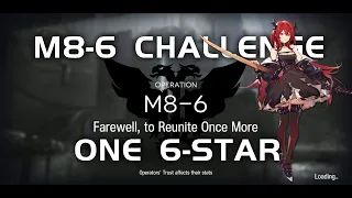 M8-6 CM Challenge Mode | Main Theme Campaign | Ultra Low End Squad |【Arknights】