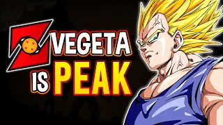 Dragon Ball Z Vegeta is PEAK.