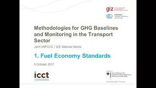 Episode 1: Methodologies for Baselines and Monitoring - Fuel Economy Standards