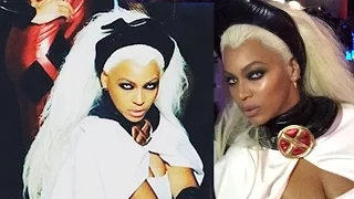 Beyonce SLAYS as X-Men’s ‘Storm’ at Ciara’s Halloween BDay Party