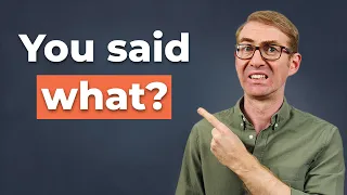 5 Speaking Mistakes to AVOID in English