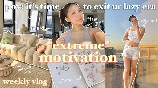 productive week in my life! 💌 getting back on track with healthy habits / aesthetic vlog