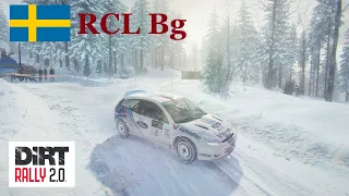 Dirt Rally 2.0  RCL Beginner. Этап 2. Швеция СУ 6-10 (split screen TPP+onboard)