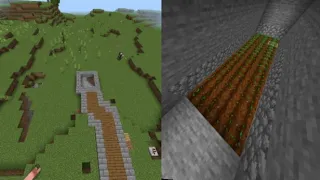 building a underground farm in Minecraft #9