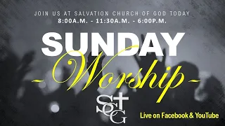 Salvation Church of God |11:30A.M Sunday Service 12/27/20| Past. Malory Laurent