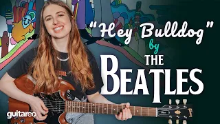 Guitar Solo Tutorial - Hey Bulldog by The Beatles