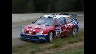 Citroen,dans l'ombre des rouges 2003 Stop 12 Tour de Corse @Citroën