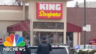 Colorado Witness Describes Seeing Gunman Shoot 'Rapid Fire' Before Entering Store | NBC News NOW