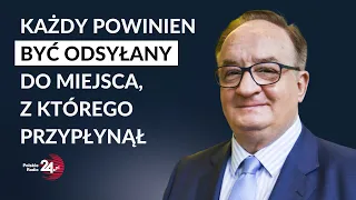 Pakt migracyjny. Jacek Saryusz-Wolski: Europa powinna zastosować model australijski