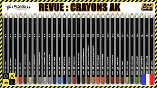 🛠 #Plastikdream maquette :  Crayons AK pour le vieillissement