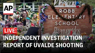 LIVE: Uvalde City Council releases investigation of police response to 2022 school massacre